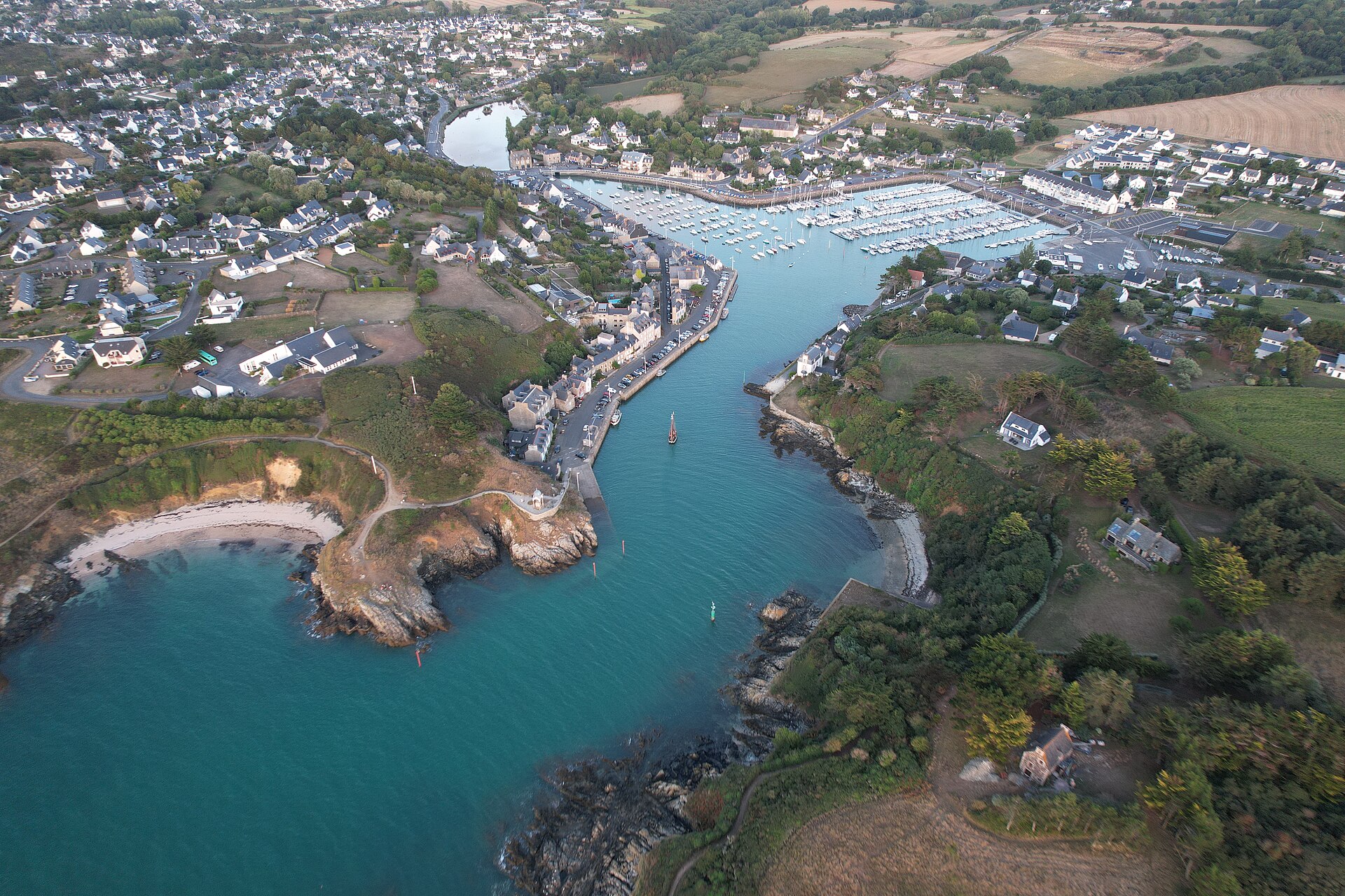 Le port de Dahouët à Pléneuf-Val-André