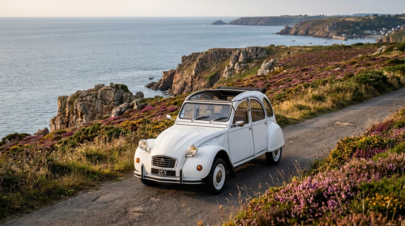 La 2CV 6 Spéciale de 1981 louée près de Paimpol