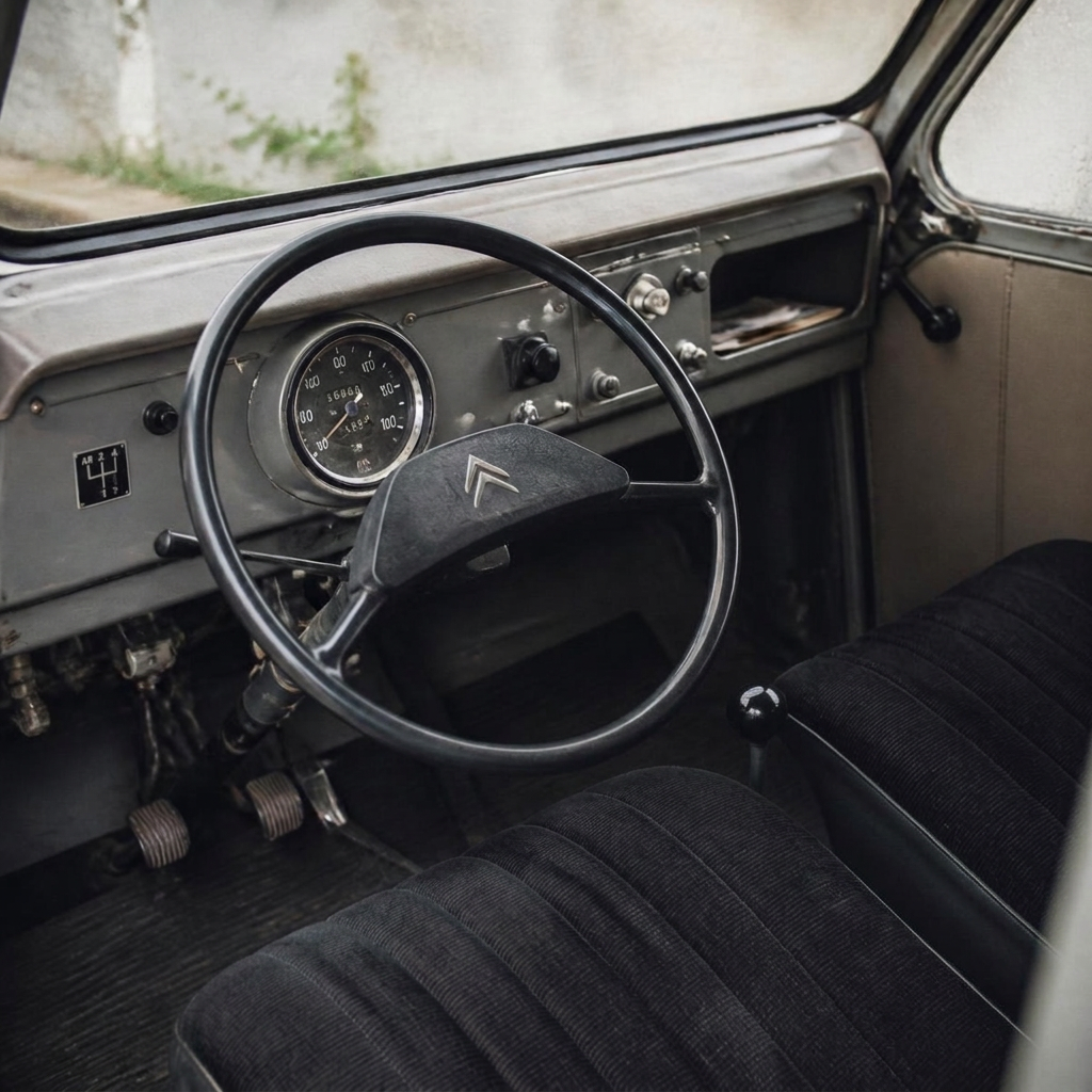 Tableau de bord d'origine de la 2CV